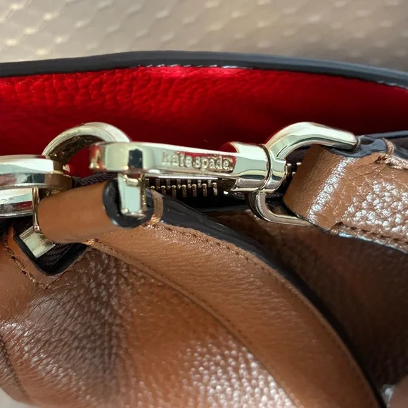 Kate Spade Medium Kailee Double Compartment Bag  + Dust Bag LIKE NEW! - Picture 3 of 13